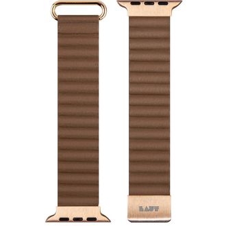 Ремінець LAUT NOVI LUXE для Apple Watch 38/40/41mm Sepia Brown (L_AWS_NL_BR) - фото 1