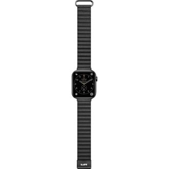 Ремінець LAUT NOVI LUXE для Apple Watch 38/40/41mm Midnight (L_AWS_NL_BK) - фото 2