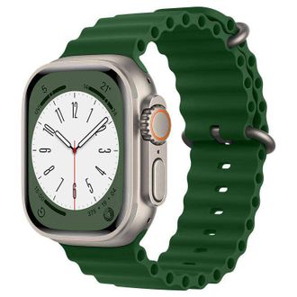 Ремінець Ocean Band Watch 49/45/44mm, Dark Green - фото 1 Ремінець Ocean Band Watch 49/45/44mm, Dark Green - фото 1