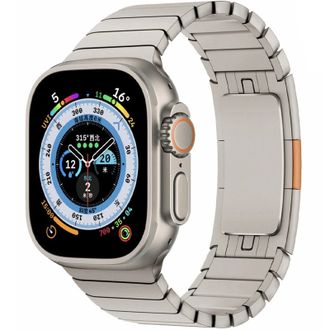 Ремінець Steel для Apple Watch 42(ser.1-3)/44/45/46/49mm (Steel) - фото 1 Ремінець Steel для Apple Watch 42(ser.1-3)/44/45/46/49mm (Steel) - фото 1