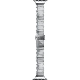 Ремінець LAUT LINKS MARCH для Apple Watch 44/45/46/49mm - Silver (L_AWL_MAR_SL) - фото 1 Ремінець LAUT LINKS MARCH для Apple Watch 44/45/46/49mm - Silver (L_AWL_MAR_SL) - фото 1