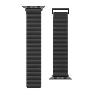 Ремешок LAUT NOVI SPORT for Apple Watch 4-10 & SE & ULTRA розмір 42/44/45/49mm - SteelBlue/Black (L_AWL_NS_BL) - фото 2