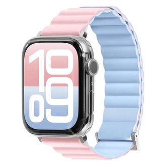 Ремешок LAUT NOVI SPORT для Apple Watch 4-10 & SE & ULTRA 42/44/45/49 мм - CandyPink/BabyBlue (L_AWL_NS_CP) - фото 1 Ремешок LAUT NOVI SPORT для Apple Watch 4-10 & SE & ULTRA 42/44/45/49 мм - CandyPink/BabyBlue (L_AWL_NS_CP) - фото 1