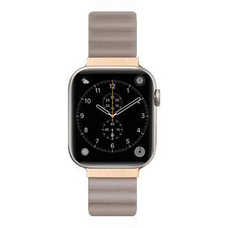 Ремешок LAUT NOVI LUXE для Apple Watch 38/40/41mm - Beige (L_AWS_NL_BE) - фото 2 Ремешок LAUT NOVI LUXE для Apple Watch 38/40/41mm - Beige (L_AWS_NL_BE) - фото 2