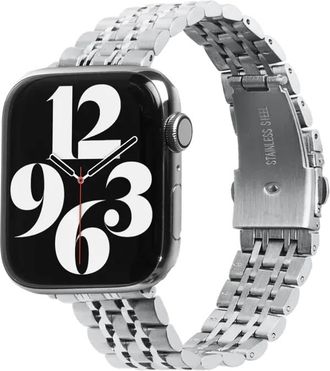 Ремешок LAUT LINKS NOBLE для Apple Watch 4-10 & SE & ULTRA 38/40/41 мм - Silver (L_AWS_NO_SL) - фото 2 Ремешок LAUT LINKS NOBLE для Apple Watch 4-10 & SE & ULTRA 38/40/41 мм - Silver (L_AWS_NO_SL) - фото 2