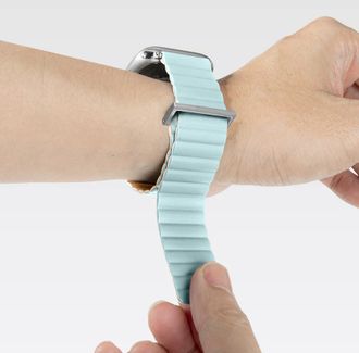 Ремешок LAUT NOVI SPORT for Apple Watch 4-10 & SE & ULTRA розмір 38/40/41mm - Spearmint/Beige (L_AWS_NS_MT) - фото 4 Ремешок LAUT NOVI SPORT for Apple Watch 4-10 & SE & ULTRA розмір 38/40/41mm - Spearmint/Beige (L_AWS_NS_MT) - фото 4