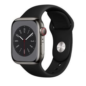 Ремешок Silicone Sport Band (38/40/41 mm, Black, S) - фото 1
