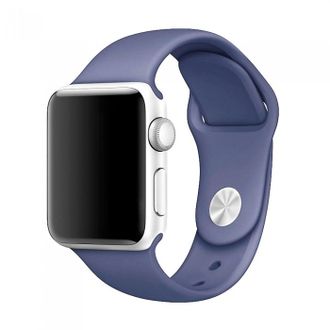 Ремешок Silicone Sport Band (38/40/41 mm, Lavender Gray, S) - фото 1 Ремешок Silicone Sport Band (38/40/41 mm, Lavender Gray, S) - фото 1