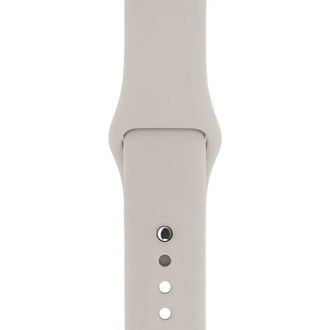 Ремешок Silicone Sport Band (42/44/45 mm, Stone, S) - фото 1 Ремешок Silicone Sport Band (42/44/45 mm, Stone, S) - фото 1