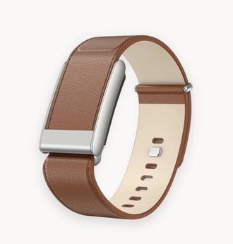 Ремінець для фітнес-браслета Whoop 5.0 MG Leather Series (Brown) - фото 1