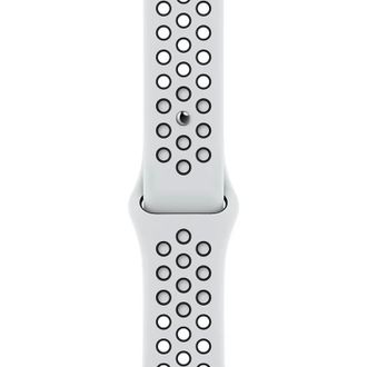 Ремешок Apple Nike Sport Band Pure Platinum/Black для Apple Watch 41/40/38 mm (ML843) - фото 1 Ремешок Apple Nike Sport Band Pure Platinum/Black для Apple Watch 41/40/38 mm (ML843) - фото 1