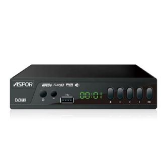 Цифровой телевизионный приемник Aspor A603 (DVB-T2) - фото 1