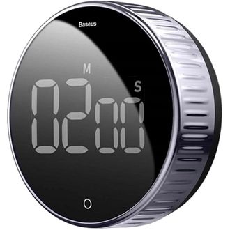Таймер Baseus heyo rotation countdown timer Black (ACDJS-01) - фото 1 Таймер Baseus heyo rotation countdown timer Black (ACDJS-01) - фото 1