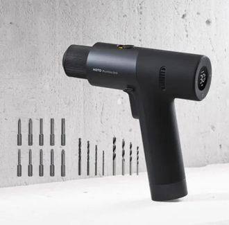 Дриль-шуруповерт Xiaomi HOTO 12 v impact electric drill suit percussion drill (QWDZTZ001) - фото 3