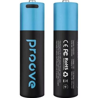 Аккумуляторные батарейки Proove Compact Energy AA 2 pcs (black) (RBCE26010008) - фото 1 Аккумуляторные батарейки Proove Compact Energy AA 2 pcs (black) (RBCE26010008) - фото 1