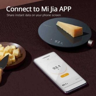 Кухонні смарт-ваги Xiaomi HOTO Smart Kitchen Scale Dark Grey (QWCFC001) - фото 2