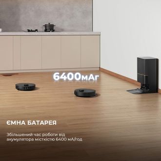 Робот-пилосос миючий Dreame X40 Ultra Complete Black (RLX63CE-2-Bl) - фото 18 Робот-пилосос миючий Dreame X40 Ultra Complete Black (RLX63CE-2-Bl) - фото 18