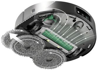 Робот-пилосос iRobot Roomba Combo 506+ AutoWash dock Black (N188040) Europe - фото 5 Робот-пилосос iRobot Roomba Combo 506+ AutoWash dock Black (N188040) Europe - фото 5
