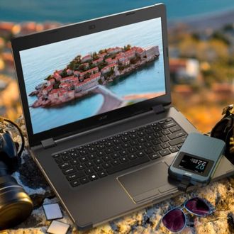Модем 5G/4G + Wi-Fi роутер Acer Connect Enduro M3 5G (FF.G1QTA.001) - фото 5 Модем 5G/4G + Wi-Fi роутер Acer Connect Enduro M3 5G (FF.G1QTA.001) - фото 5