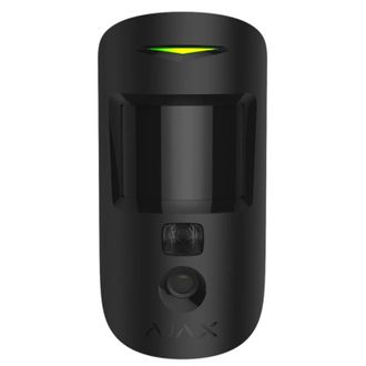 Беспроводной датчик движения Ajax MotionCam S (PhOD) Jeweller black - фото 1