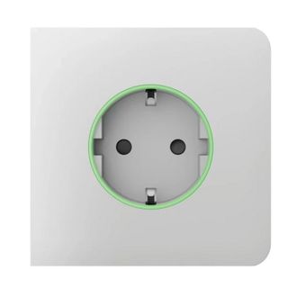 Бічна панель для вбудованої розетки Ajax SideCover (smart) [type F] (72574.163.WH) white - фото 1