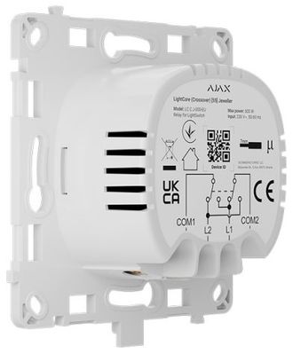 Реле для перехресного вимикача Ajax LightCore (Crossover) vertical 87796.142.NC - фото 4 Реле для перехресного вимикача Ajax LightCore (Crossover) vertical 87796.142.NC - фото 4