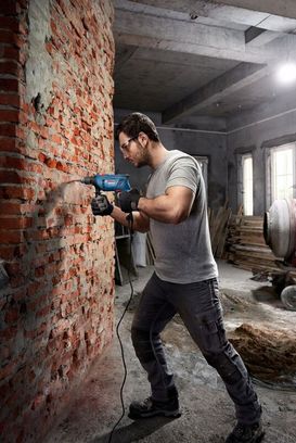 Дрель ударная BOSCH 600 Вт ЗВП (06011A0320) - фото 3 Дрель ударная BOSCH 600 Вт ЗВП (06011A0320) - фото 3