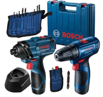 Набір інструментів BOSCH GSR 120-LI + GDR 120-LI (06019G8023) - фото 1 Набір інструментів BOSCH GSR 120-LI + GDR 120-LI (06019G8023) - фото 1