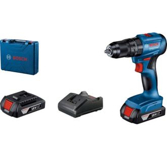 Шуруповерт акум. ударный BOSCH 18В GSB 185-LI 2х2Ah (06019K3100) - фото 1