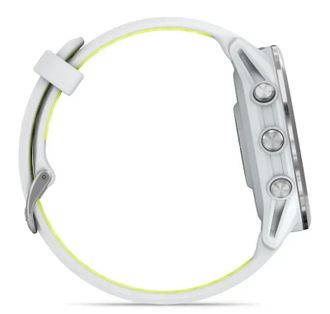 Смарт-часы Garmin Forerunner 970 Whitestone Titanium with Whitestone/Translucent Amp Yellow Silicone with Silver Buckle (010-02969-61) (UA) - фото 6