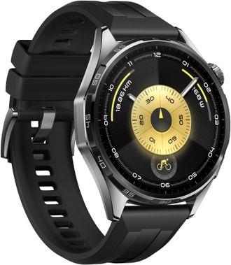 Смарт-часы HUAWEI Watch GT 6 46mm Black (Atum-B19F) - фото 2 Смарт-часы HUAWEI Watch GT 6 46mm Black (Atum-B19F) - фото 2
