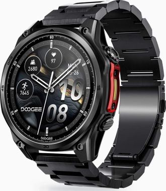 Смарт-часы Doogee Anywise W1 Pro Black (6923740288399) - фото 1