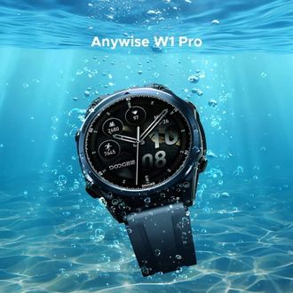 Смарт-часы Doogee Anywise W1 Pro Black (6923740288399) - фото 3