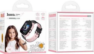Дитячий смарт-годинник HOCO Y104 4G Pink (6942007646376) (UA) - фото 3 Дитячий смарт-годинник HOCO Y104 4G Pink (6942007646376) (UA) - фото 3