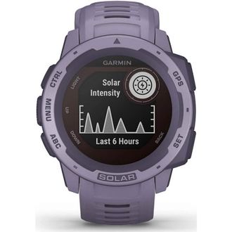 Смарт-годинник Garmin Instinct Solar, 45mm Orchid Silicone Band Orchid NFC EU (010-02293-02/12) - фото 2 Смарт-годинник Garmin Instinct Solar, 45mm Orchid Silicone Band Orchid NFC EU (010-02293-02/12) - фото 2