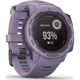 Смарт-годинник Garmin Instinct Solar, 45mm Orchid Silicone Band Orchid NFC EU (010-02293-02/12) - фото 3 Смарт-годинник Garmin Instinct Solar, 45mm Orchid Silicone Band Orchid NFC EU (010-02293-02/12) - фото 3