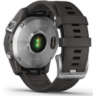 Смарт-часы Garmin Fenix 7 Silver with Graphite Band (010-02540-01) - фото 6 Смарт-часы Garmin Fenix 7 Silver with Graphite Band (010-02540-01) - фото 6