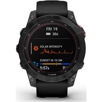 Смарт-часы Garmin Fenix 7 Solar Slate Gray with Black Band (010-02540-10/11) - фото 2 Смарт-часы Garmin Fenix 7 Solar Slate Gray with Black Band (010-02540-10/11) - фото 2