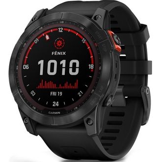 Смарт-годинник Garmin Fenix 7X Solar Slate Gray with Black Band (010-02541-01) - фото 1