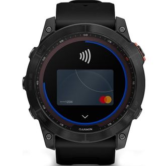 Смарт-годинник Garmin Fenix 7X Solar Slate Gray with Black Band (010-02541-01) - фото 2