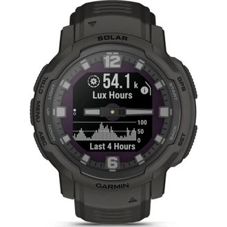 Смарт-часы Garmin Instinct Crossover Solar Graphite (010-02730-11/01) - фото 2 Смарт-часы Garmin Instinct Crossover Solar Graphite (010-02730-11/01) - фото 2