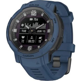 Смарт-годинник Garmin Instinct Crossover Solar Tidal Blue (010-02730-12/02) - фото 1