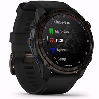Смарт-часы Garmin Descent Mk3i 51mm Carbon Gray DLC Titanium with Black Silicone Band (010-02752-10/11) (UA) - фото 3 Смарт-часы Garmin Descent Mk3i 51mm Carbon Gray DLC Titanium with Black Silicone Band (010-02752-10/11) (UA) - фото 3