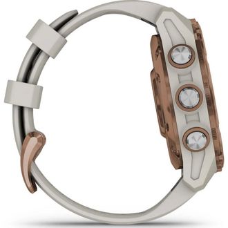 Смарт-часы Garmin Descen Mk3i – 43 mm Bronze PVD Titanium with French Gray Silicone Band (010-02753-13/14) - фото 4