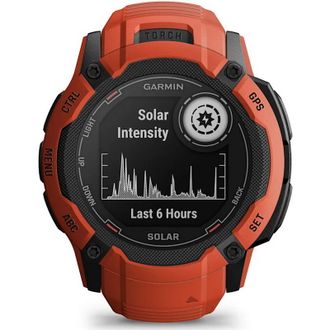 Смарт-часы Garmin Instinct 2X Solar Flame Red (010-02805-11/01) - фото 2 Смарт-часы Garmin Instinct 2X Solar Flame Red (010-02805-11/01) - фото 2
