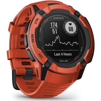 Смарт-часы Garmin Instinct 2X Solar Flame Red (010-02805-11/01) - фото 3 Смарт-часы Garmin Instinct 2X Solar Flame Red (010-02805-11/01) - фото 3
