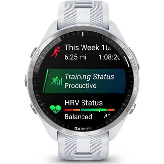 Смарт-годинник Garmin Forerunner 965 Titanium Bezel w. Whiteston Case and Whiteston/Powder Gray S. Band (010-02809-01/11) - фото 2 Смарт-годинник Garmin Forerunner 965 Titanium Bezel w. Whiteston Case and Whiteston/Powder Gray S. Band (010-02809-01/11) - фото 2