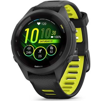 Смарт-часы Garmin Forerunner 265S Black Bezel and Case w. Black/Amp Yellow S. Band (010-02810-03/13) - фото 1 Смарт-часы Garmin Forerunner 265S Black Bezel and Case w. Black/Amp Yellow S. Band (010-02810-03/13) - фото 1