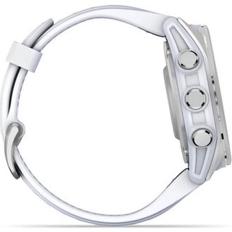 Смарт-годинник Garmin Fenix 8 43mm AMOLED Silver with Whitestone Silicone Band (010-02903-00/06) - фото 4 Смарт-годинник Garmin Fenix 8 43mm AMOLED Silver with Whitestone Silicone Band (010-02903-00/06) - фото 4