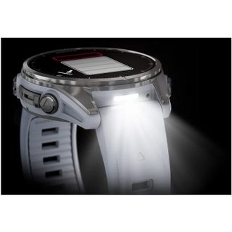 Смарт-годинник Garmin Fenix 8 43mm AMOLED Silver with Whitestone Silicone Band (010-02903-00/06) - фото 6 Смарт-годинник Garmin Fenix 8 43mm AMOLED Silver with Whitestone Silicone Band (010-02903-00/06) - фото 6
